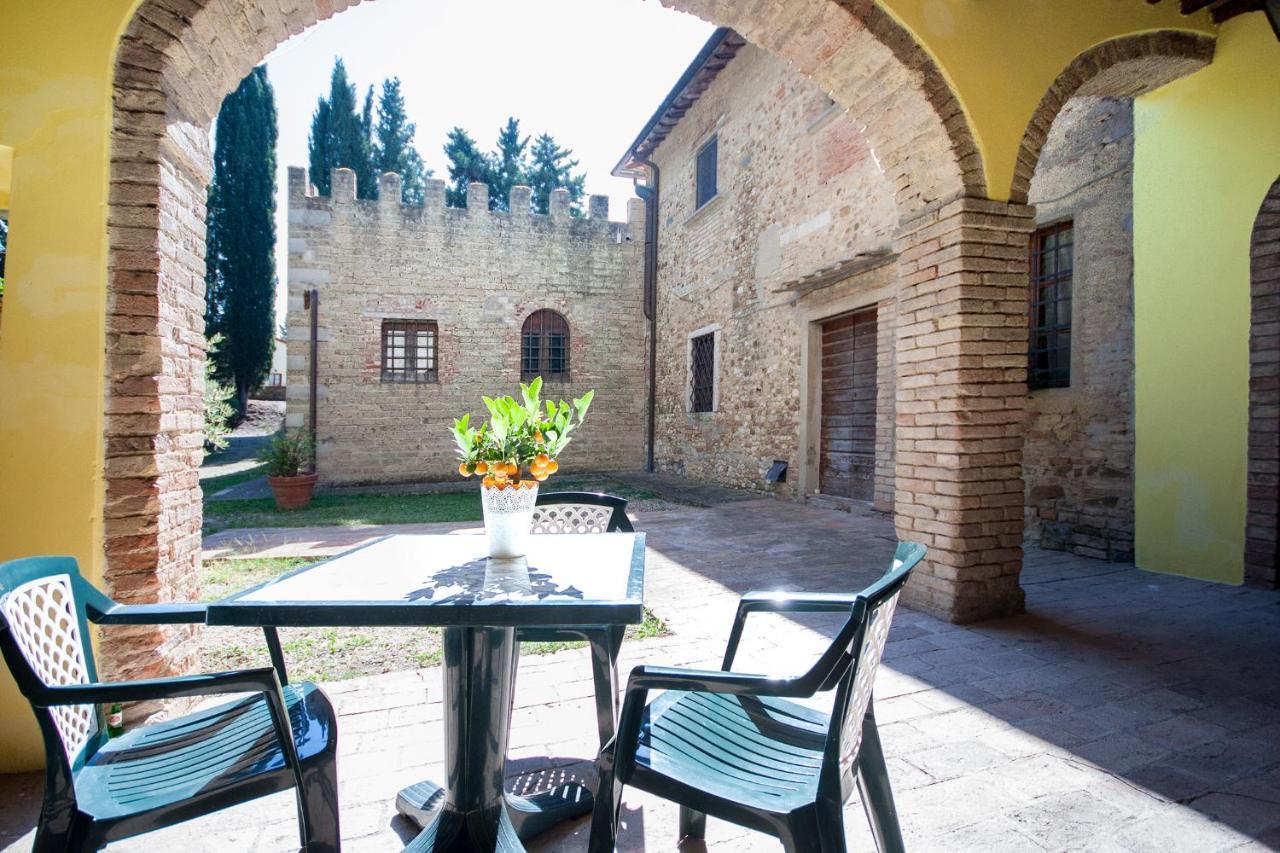 Апартаменты Castello Di Fezzana Монтеспертоли Экстерьер фото